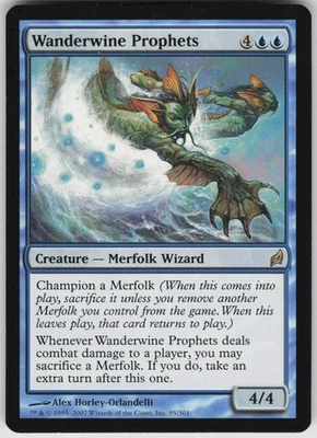 MTG Wanderwine Prophets 95 Lorwyn R Normal NM - Image 1 of 2