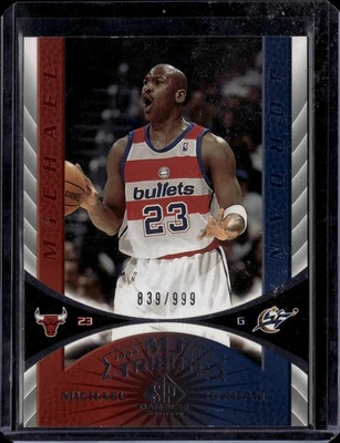 2003 Upper Deck SP Game Used MJ Tribute Michael Jordan #105 839/999 - Image 1 of 2