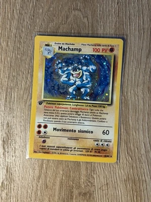 Machamp - 8/102 - Rare Holo - Set Base - (ITA) [EDIZIONE 1] - Pokémon Cards - Immagine 1 di 4
