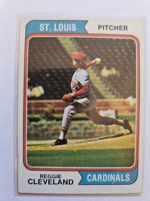 1974 TOPPS REGGIE CLEVELAND #175 EX/MT - Image 1 of 2