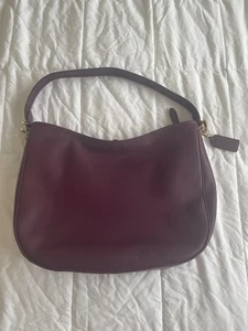 COACHDeep Berry Soft Calf Leather Soft Tabby Hobo Please Read Description - Picture 1 of 9