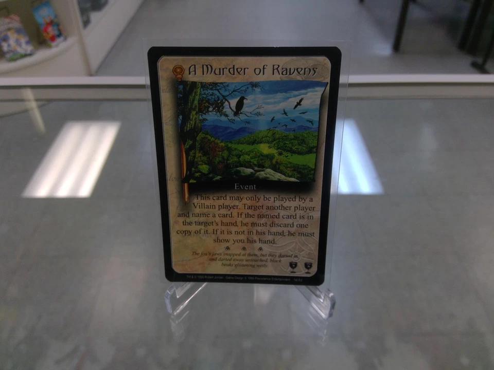 A Murder Of Ravens Robert Jordan Wheel Of Time CCG Premier Set - Image 1 of 2