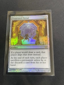 MtG X1 FOIL Possessed Portal Fifth Dawn Magic The Gathering (Artifact) - Picture 1 of 2