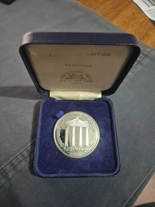 Kenwood The Tower Mint / Solid Nickel Silwer Medal / Robert Adam - Picture 1 of 5