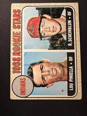 1968 Topps 1968 estrellas novatas Lou Piniella Richie Scheinblum #16 Foto 1 de 2