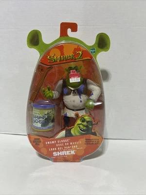 Shrek 2 Movie Swamp Sludge Shrek Vtg 2004 Action Figure NEW Hasbro DreamWorks - Image 1 of 4