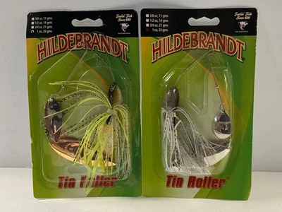 Cebo giratorio con rodillo de hojalata Hildebrandt 1 oz plata Shad & Alewife Foto 1 de 3