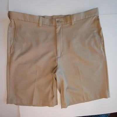 Haggar Men's Cool 18 Straight Fit Flat Front Shorts Sz 38 - Image 1 of 4