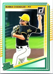 Bubba Chandler 2025 Donruss #193 Pittsburgh Pirates - Foto 1 di 2