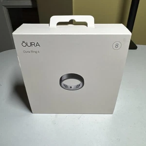 Anello Oura gen 4 - misura 8 - nero - scatola aperta/nuovo - Foto 1 di 8