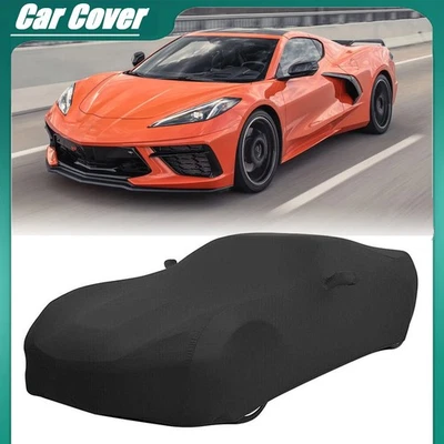 Black Indoor Car Cover Stain Stretch Dustproof For INFINITI  G37 Q60s Foto 1 de 4