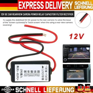 SIGNALFILTER-FÜR RÜCKFAHRKAMERA CANBUS BEI STÖRUNG IN VW MERCEDES FORD OPEL/BMW^ - Bild 1 von 19