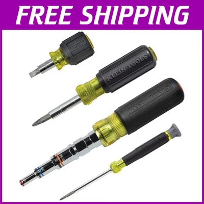 Professional 4-Piece Multi-Bit Screwdriver Tool Kit - Image 1 of 4