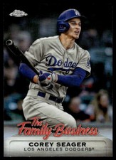 2019  Topps Chrome Update The Family Business FBC-17 Corey Seager  Dodgers
