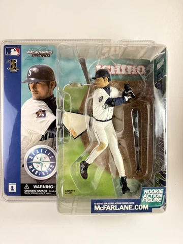 McFARLANE SPORTS PICKS MLB SERIES 1 ICHIRO SUZUKI SEATTLE MARINERS ERROR VARIANT Cover