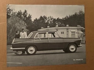 1960 MG Magnette Mark III 4-Door Sedan Brochure Sheet Excellent Original 60 - Picture 1 of 2