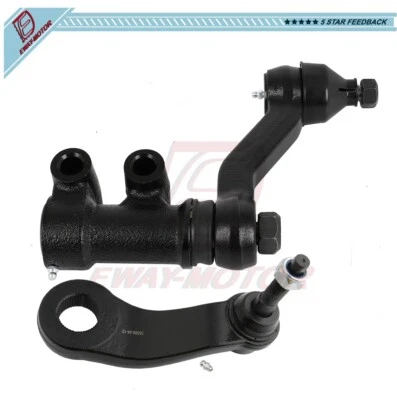 Kits de suspensión de brazo Pitman delantero 2 piezas para Chevrolet Silverado GMC Sierra 3500 HD Foto 1 de 4
