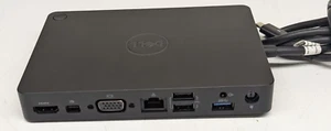 DELL WD15 K17A USB TYPE-C DOCKING STATION NO AC ADAPTER/CHARGER TESTED (4421) - Picture 1 of 3