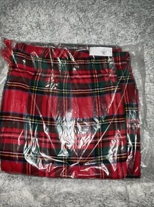 Old Navy Women’s Mid-Rise Flannel Pajama Pants Red Tartan Plus Size 4X - Picture 1 of 4