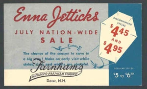 1942 Dover NH Enna Jettick Shoes $4.45 & $4.95 Discounted Styles - Picture 1 of 1