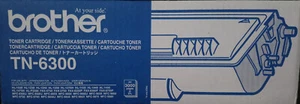 Brother TN-6300, Original Toner Cartridge Black, (Schwarz) OVP 3000 Pages TN6300 - Afbeelding 1 van 5
