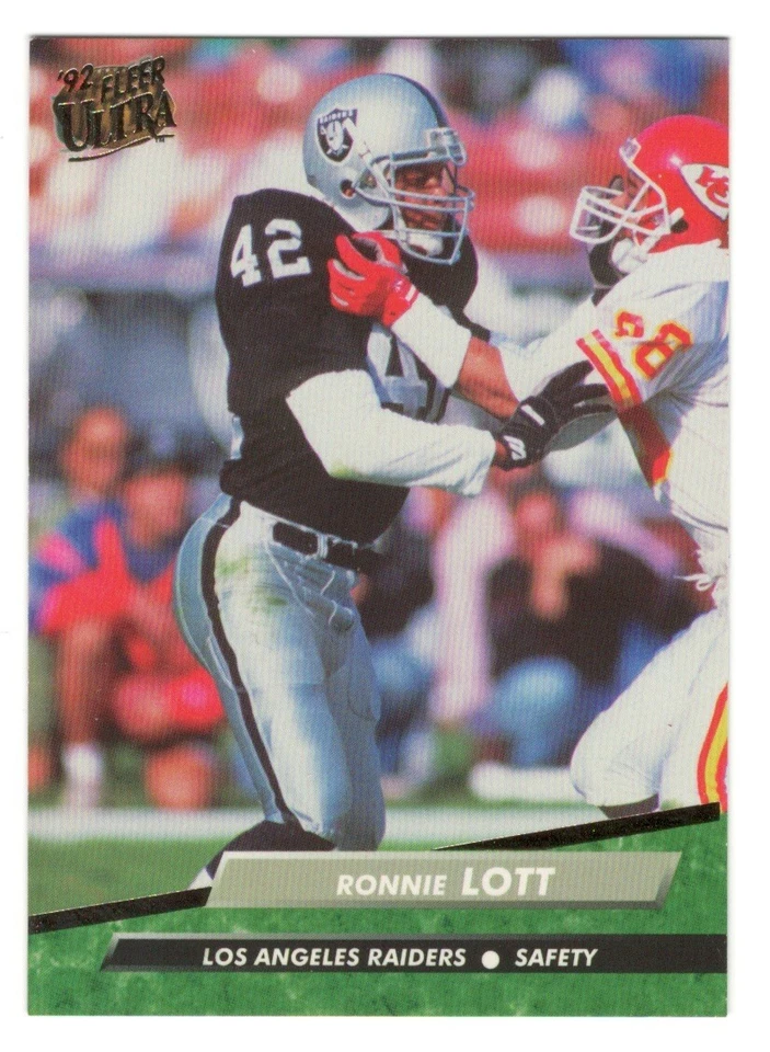 Ronnie Lott 1992 Ultra #195 Football Card - Image 1 of 1