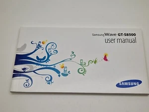 Guide de l'utilisateur Samsung GT-S8500 anglais neuf/ancien stock 3UKPOST - Photo 1/4