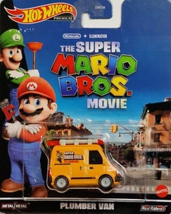 Hot Wheels Premium THE SUPER MARIO BROS. MOVIE PLUMBER KLEMPNER VAN