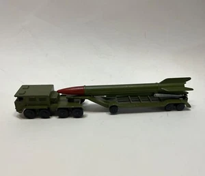 Vintage Soviet Military Car 1:43 Tractor Rocket Toy Military USSR 1990s - Picture 1 of 12