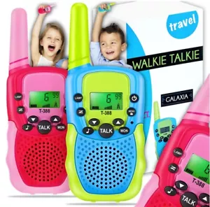 2X Walkie Talkie Set für Kinder 8Kanal Funkgerät 3km Funkgeräte Sprechfunkgeräte - Bild 1 von 24