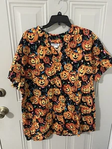 Mad About Scrubs XXL Halloween Print B36 - Picture 1 of 9