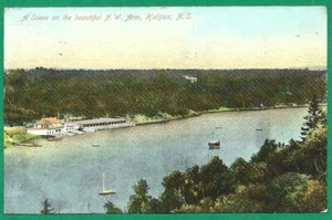 Scene of Beautiful North West Arm River Halifax NS Canada Private Postcard - Picture 1 of 2