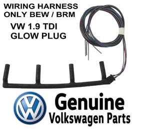TDI VW Beetle Golf Jetta 1.9L Diesel Glow Plug Wiring Harness 038971782C BEW/BRM - Picture 1 of 1