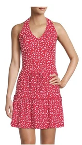 👗 2 PC SET Juniors XS Fitted Halter Tie V-Neck & Mini Skirt Flirty Style - Picture 1 of 8