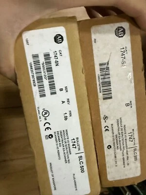 New Factory Sealed AB 1747-SN SER B Remote I/O Scanner PLC Module 1747SN - Image 1 of 4