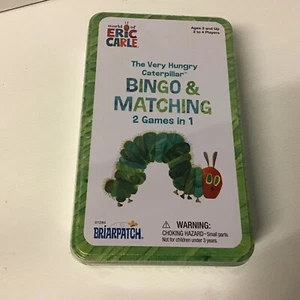 Eric Carle Very Hungry Caterpillar Bingo and Matching Game in Tin - Picture 1 of 7