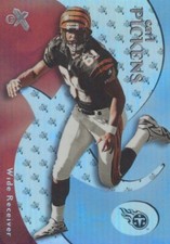 2000 Fleer E-X Football Card #80 Carl Pickens Essential Credentials
