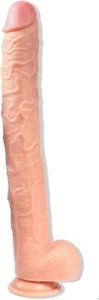 Huge 17 Inch Dildo Long Penis Waterproof Sex Toy XXL For Women Men Couples - Picture 1 of 7