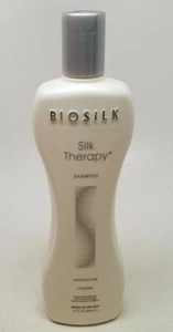 Biosilk Silk Therapy Shampoo 12 Oz SELLADO, MANCHADO DE BOTELLA. - Imagen 1 de 1
