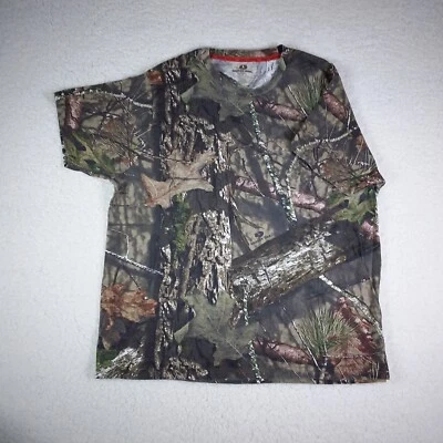 Mossy Oak Break Up Country Scent Control Camoflauge T Shirt 2XL Short Sleeve - Image 1 of 4