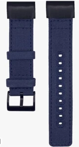 Zeit Diktator 20mm Canvas Watch Strap Band Quickfit Quick Fit Garmin Blue - Picture 1 of 2