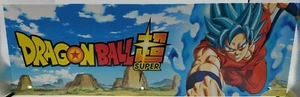 Dragon Ball Super Playing Card Game Cardboard Marquee Sign 24" x8" - Picture 1 of 6