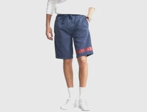 Polo Ralph Lauren Men's SZ 4XL-Big Washed Blue 9.5 Inch Logo Fleece Shorts - Picture 1 of 4