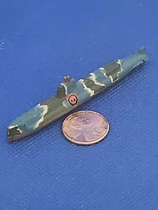 MILITARY MICRO MACHINES WARSHIPS SUBMARINE NAUTILUS LOS ANGELES TRI TUBE-TYPES - Imagen 1 de 19