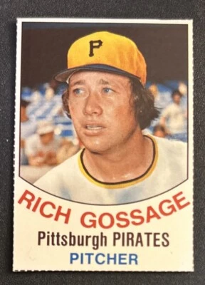 1977 Hostess Rich “Goose” Gossage Baseball Card #128 Pirates HOF VG - Image 1 of 2