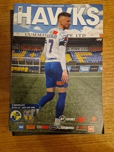 22/23 Havant And Waterlooville Vs Weymouth Programme - Picture 1 of 1