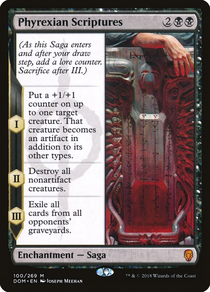 MTG Phyrexian Scriptures  - Dominaria #100 - Image 1 of 1