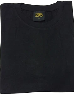 MEN'S SHORT SLEEVE CREW NECK BRAND NEW T-SHIRT BLACK LARGE - Picture 1 of 1