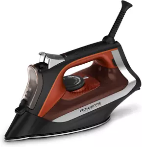 Rowenta Iron Steamer for Clothes, Stainless Steel Soleplate Steam Iron, Microste - Picture 1 of 8
