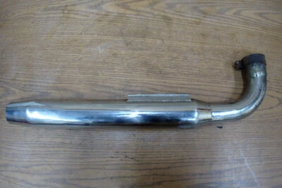 Honda Shadow VT700C 1986 silenciador tubo de escape cromado Foto 1 de 4